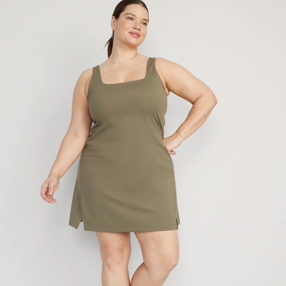 NWT OLD NAVY PowerSoft Sleeveless Shelf-Bra Support Dress
FIR TREE SIZE LARGE - Picture 7 of 9